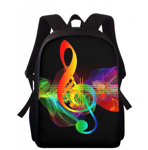 Tas dengan tema musik dan aksen keren